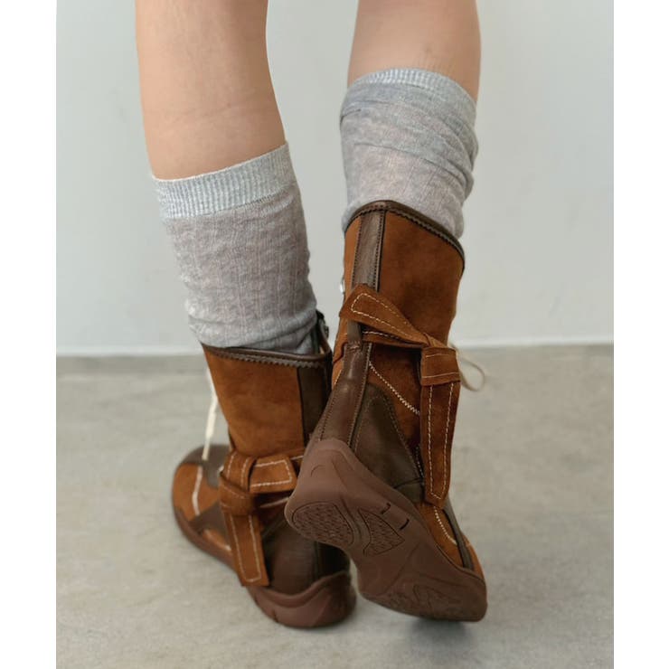 スエードタッチボクシングシューズ | Jewelobe | 詳細画像4 