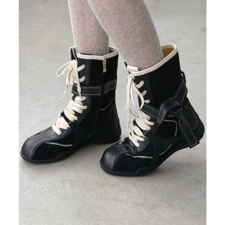 ブラック | スエードタッチボクシングシューズ | Jewelobe