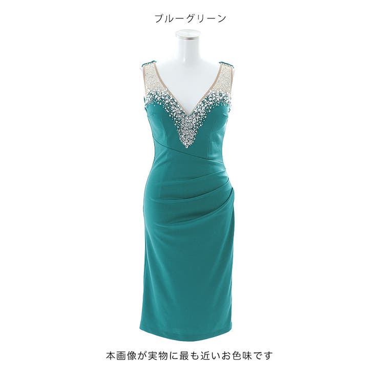 SALE!【Glera/グレイラ】ストレッチノースリーブドレス/ワンカラー/無地/ストレッチ/ベルト/タイト/谷間隠し/背中隠し/タイト/ミニドレス /キャバドレス 【S-Lサイズ/3カラー】[OF08-U] 【YN】dzw - ドレスショップ Jewels（ジュエルズ）