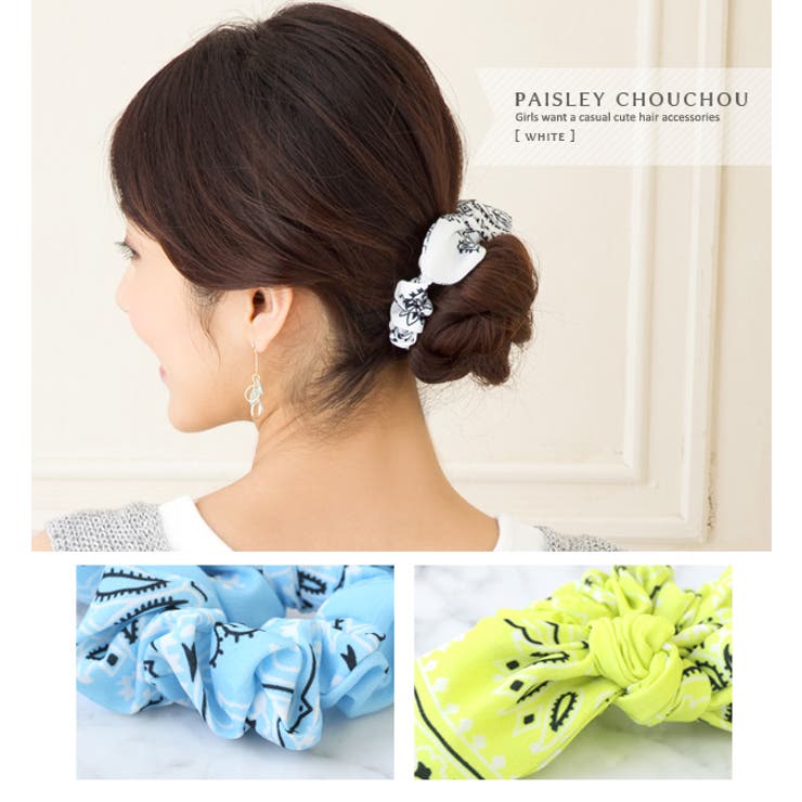 フォクシーデイジーリン ベルベット ヘアシュシュ2個セット フォクシー