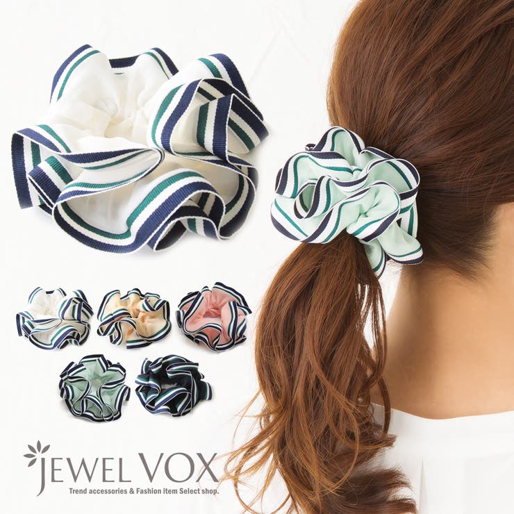 シュシュ ヘアゴム 女性 | Jewel vox | 詳細画像1 