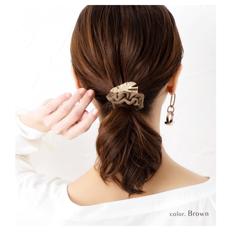 ポニーフック シュシュ 2点[品番：VX000005859]｜Jewel vox（ジュエル