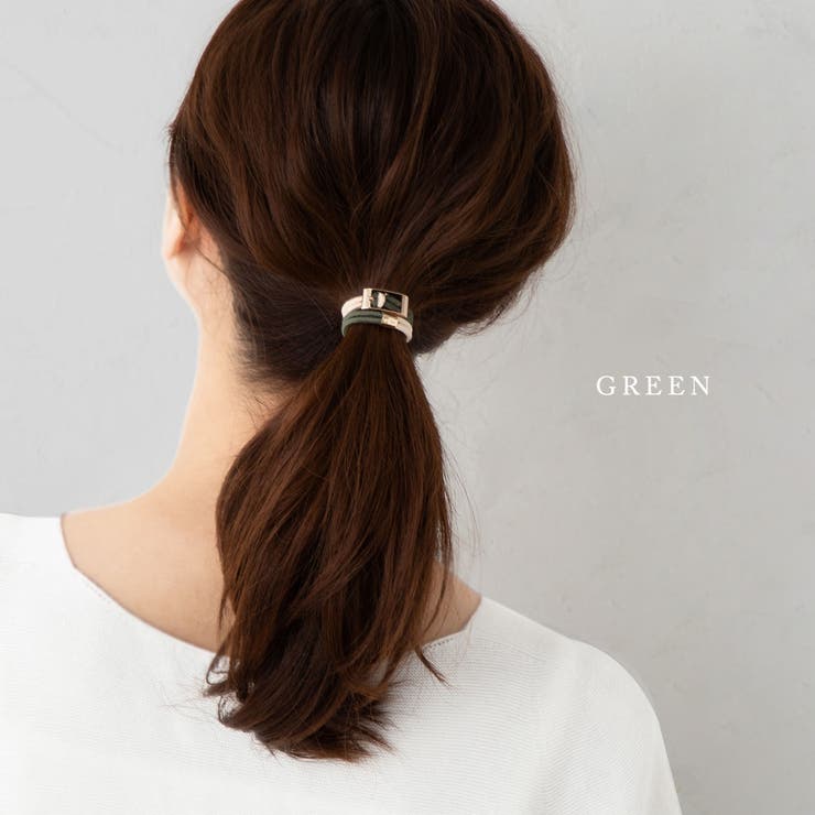 ヘアゴム ヘアポニー ヘアアクセ[品番：VX000006498]｜Jewel vox