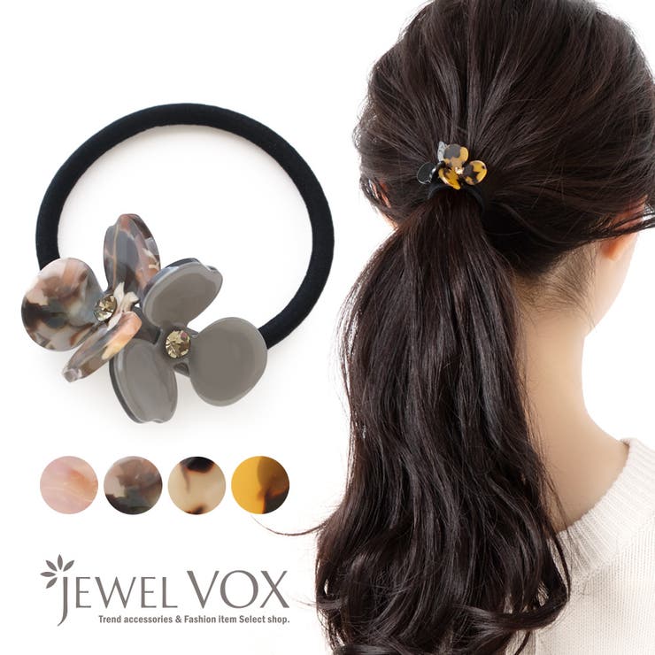ヘアゴム ヘアポニー ヘアアクセ | Jewel vox | 詳細画像1 