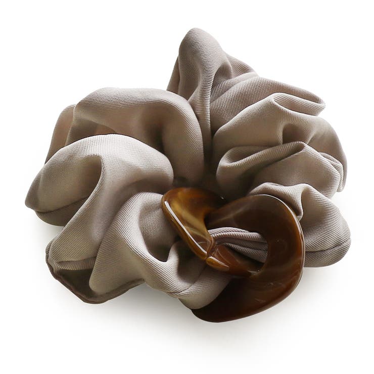 グレージュ | 1月中旬予約商品 シュシュ ヘアゴム | Jewel vox