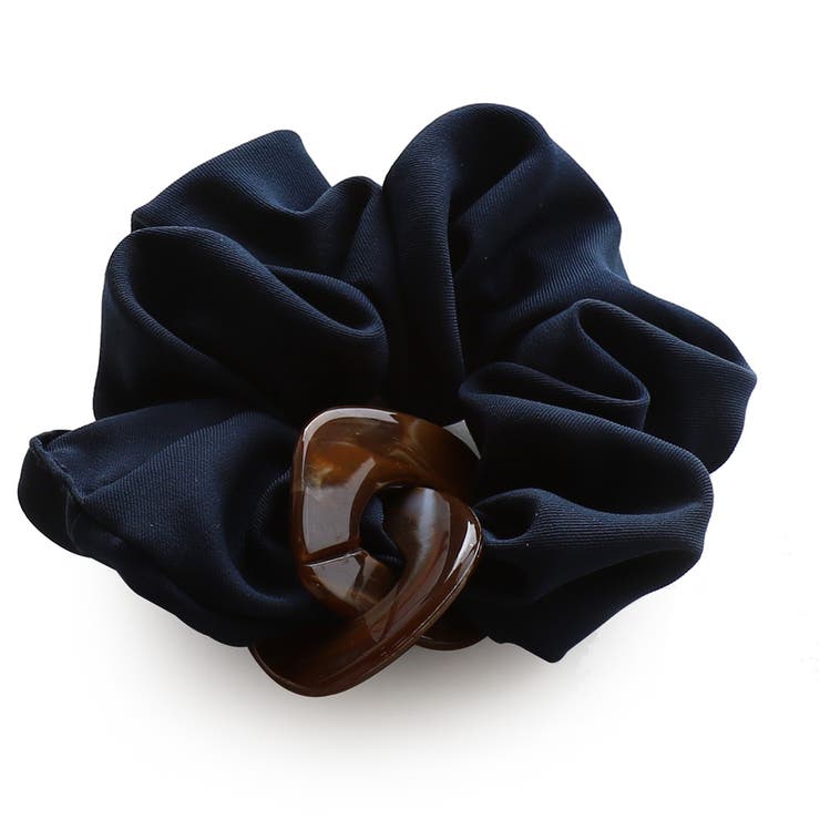 ネイビー | 1月中旬予約商品 シュシュ ヘアゴム | Jewel vox