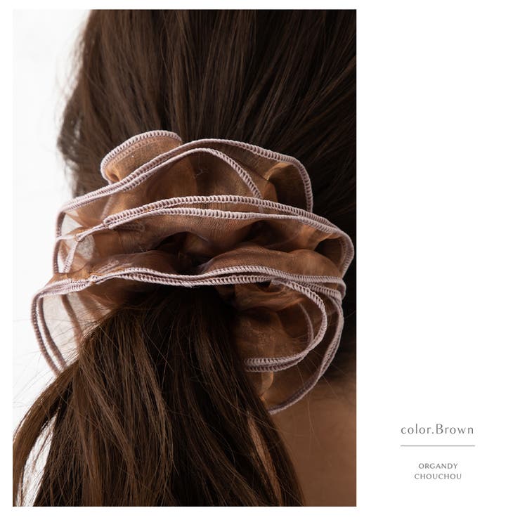 シュシュ ヘアゴム ヘアポニー | Jewel vox | 詳細画像6 