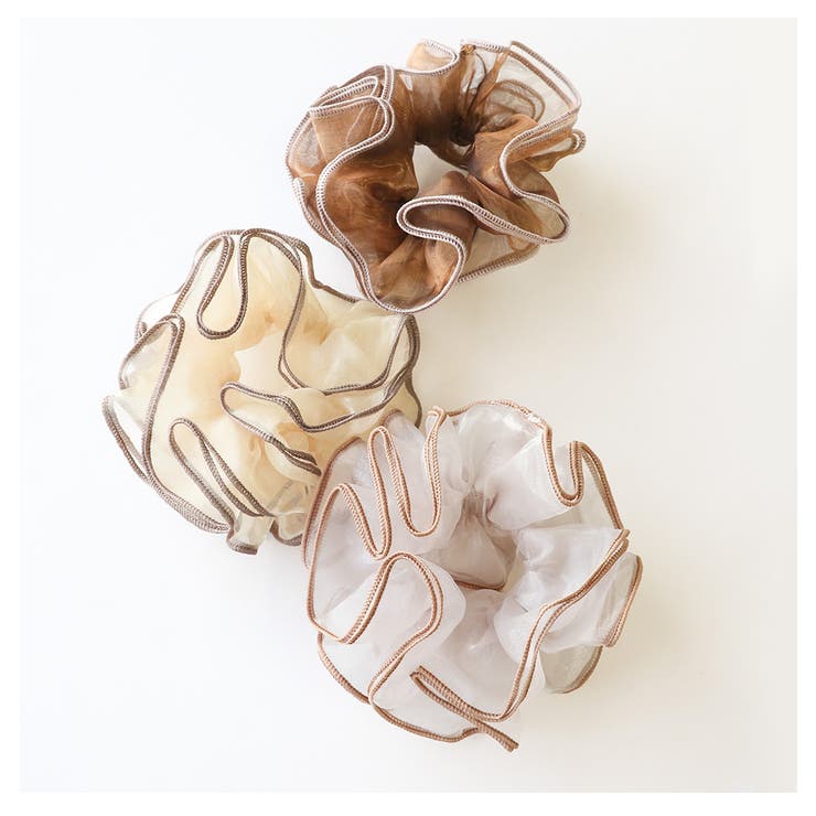 シュシュ ヘアゴム ヘアポニー | Jewel vox | 詳細画像8 