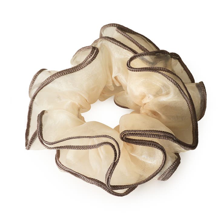 ベージュ | シュシュ ヘアゴム ヘアポニー | Jewel vox