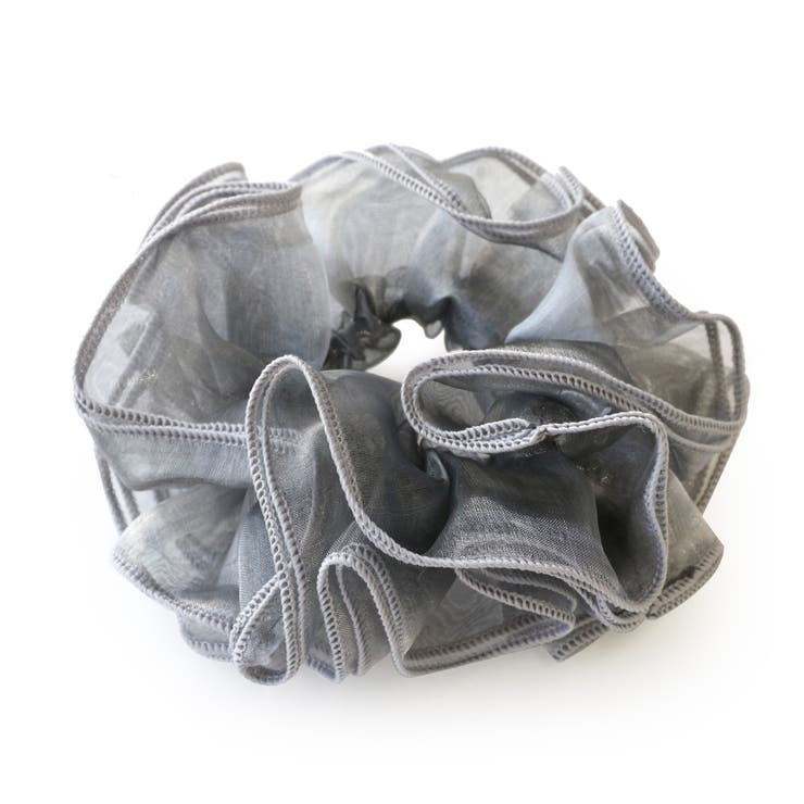 グレー | シュシュ ヘアゴム ヘアポニー | Jewel vox