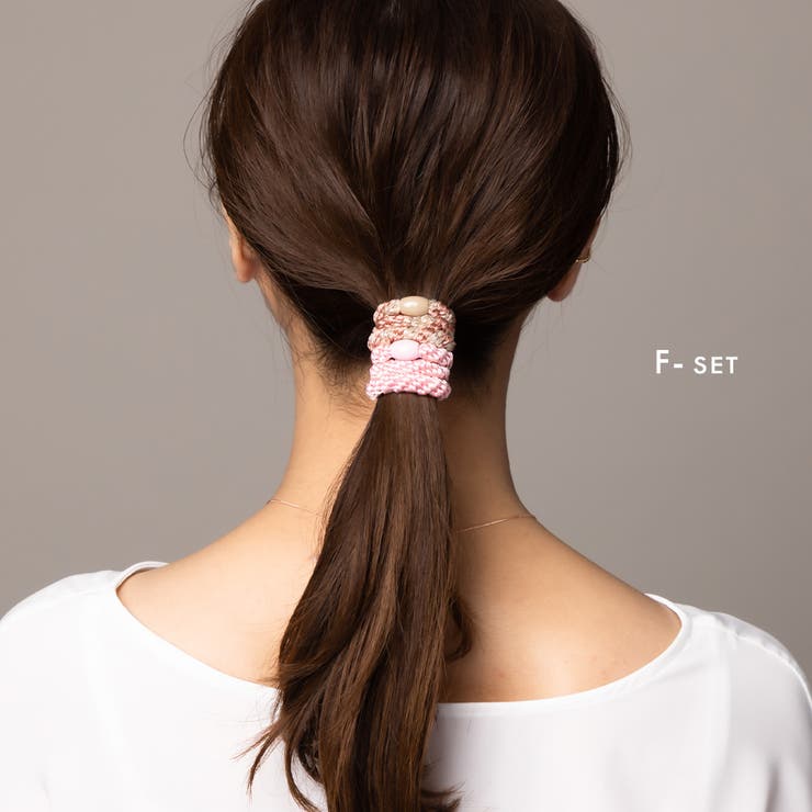 ヘアゴム  大人可愛い\