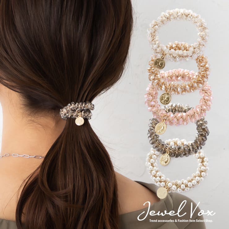 ヘアゴム 大人っぽい ヘアアクセサリー | Jewel vox | 詳細画像1 