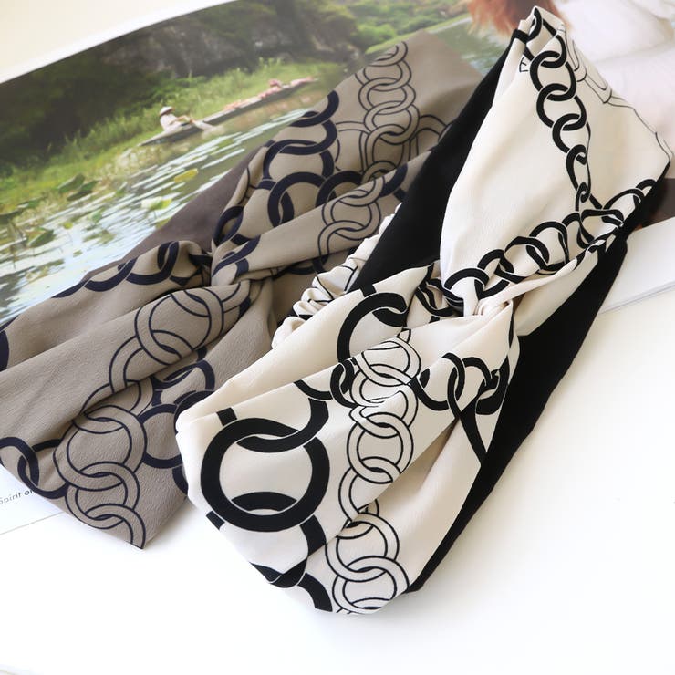 ヘアバンド ヘアアクセサリー 幅広 | Jewel vox | 詳細画像2 