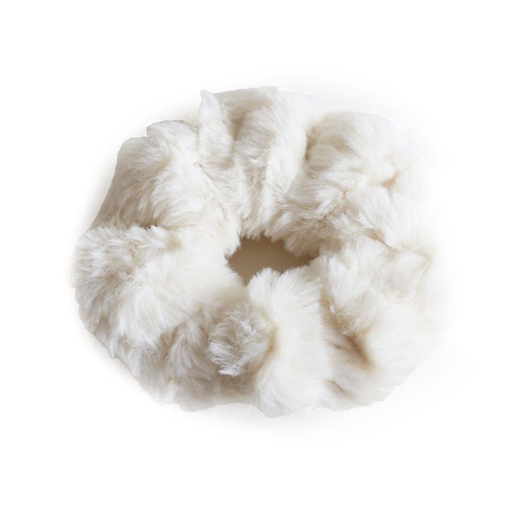 アイボリー | シュシュ ヘアゴム ヘアアクセ | Jewel vox