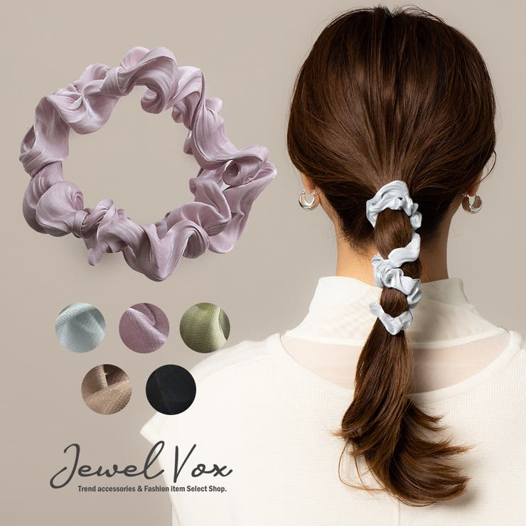 シュシュ ヘアバンド ヘアアクセ | Jewel vox | 詳細画像1 