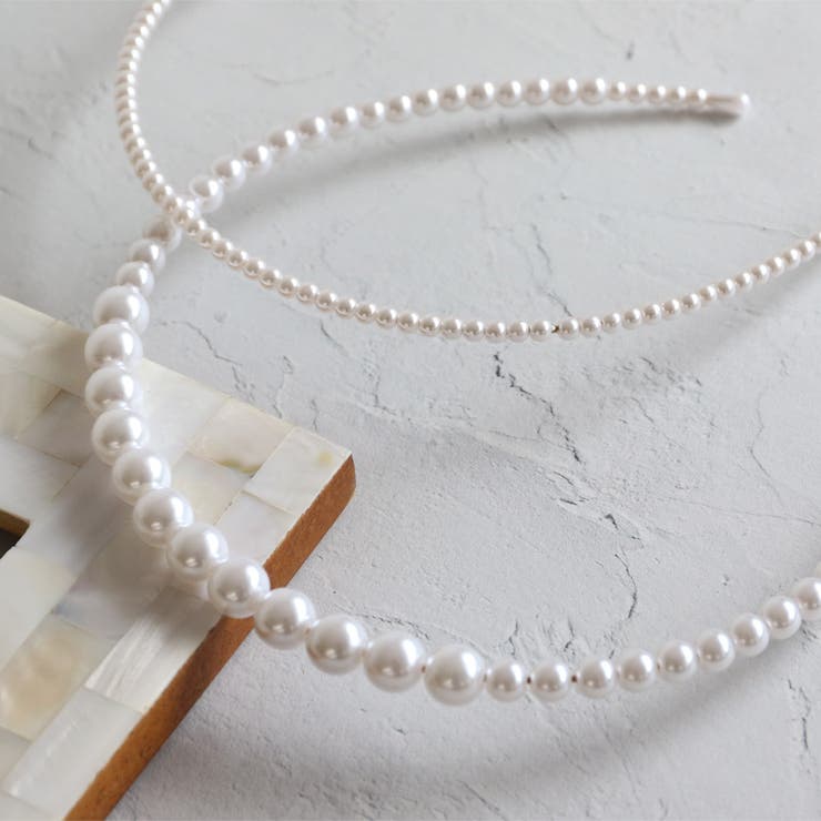 カチューシャ レディース パール | Jewel vox | 詳細画像7 