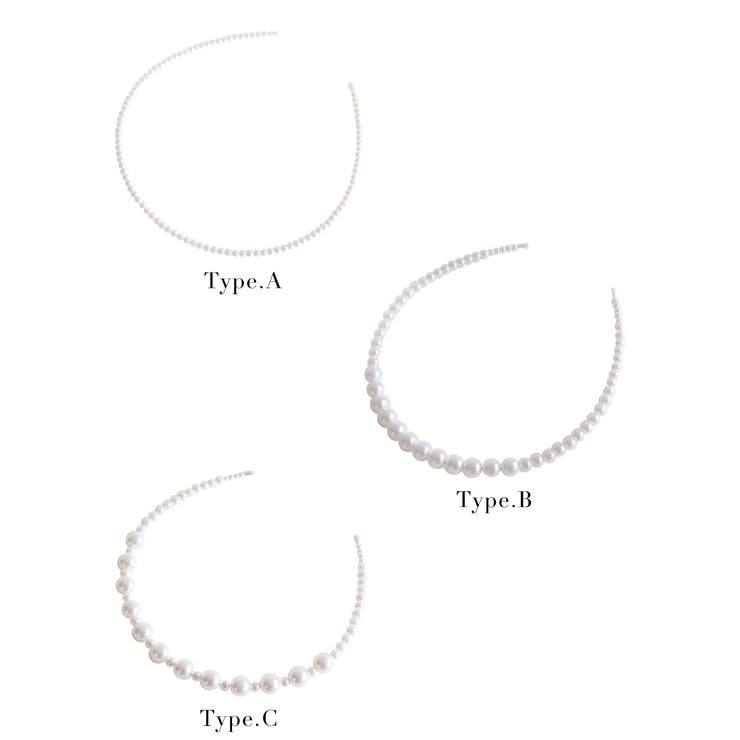 カチューシャ レディース パール | Jewel vox | 詳細画像10 