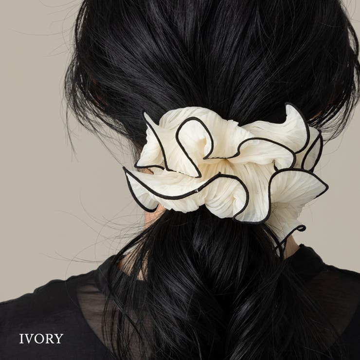 シュシュ ヘアゴム ヘアアクセ[品番：VX000007567]｜Jewel vox