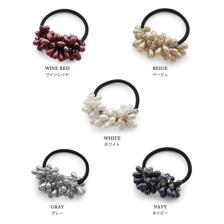ヘアゴム ヘアアクセ ヘアポニー | Jewel vox | 詳細画像11 