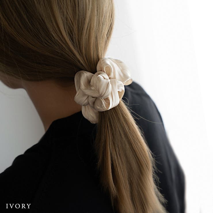 シュシュ ヘアゴム ヘアアクセ[品番：VX000007646]｜Jewel vox