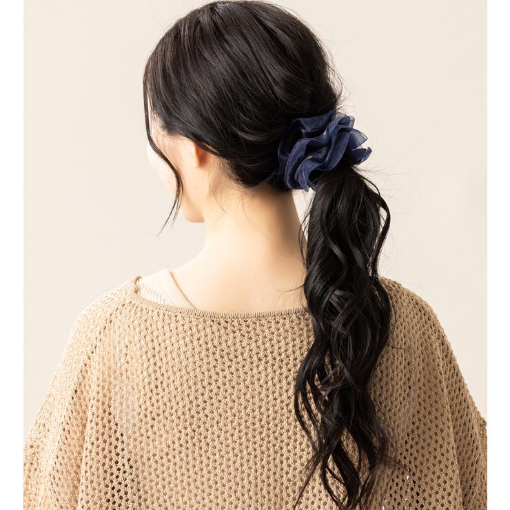 シュシュ ヘアゴム ヘアアクセ[品番：VX000006873]｜Jewel vox