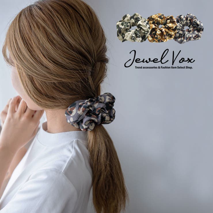 シュシュ ヘアゴム ヘアアクセサリー | Jewel vox | 詳細画像1 