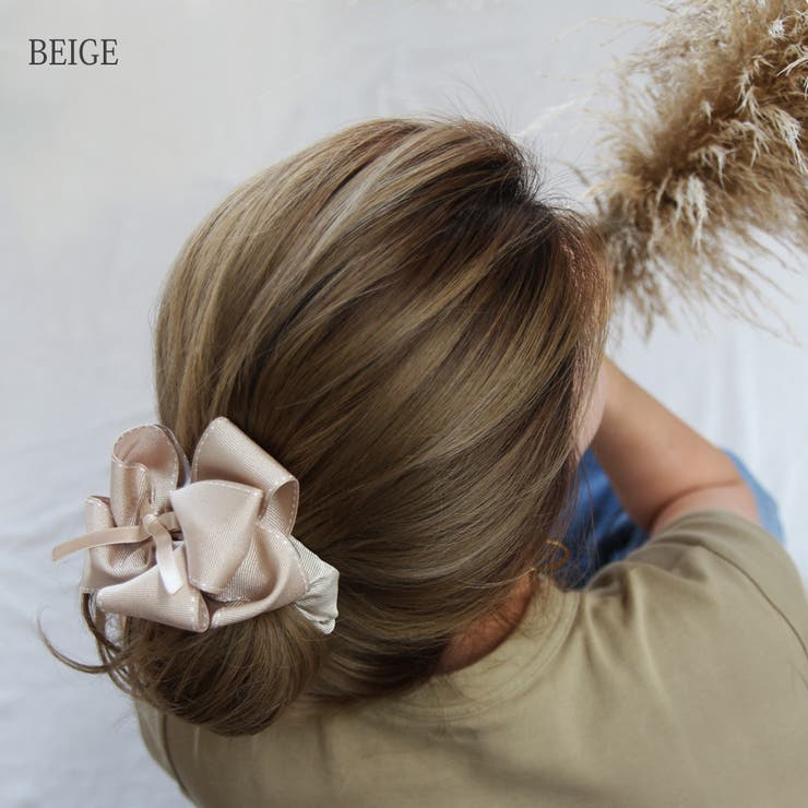 シュシュ ボリューム リボン | Jewel vox | 詳細画像3 