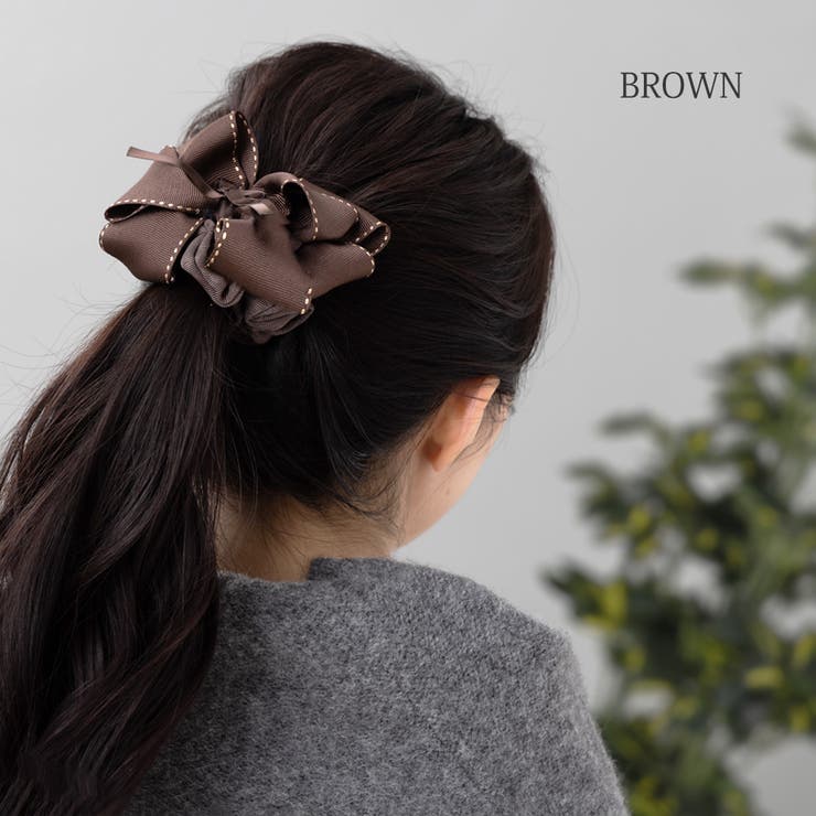 シュシュ ボリューム リボン | Jewel vox | 詳細画像6 