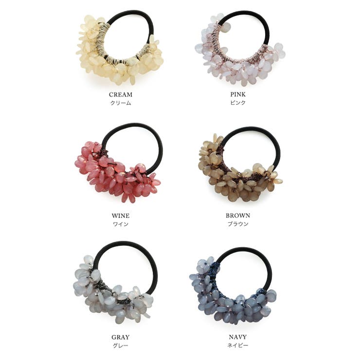 ヘアゴム ヘアアクセサリー 大人っぽい | Jewel vox | 詳細画像10 