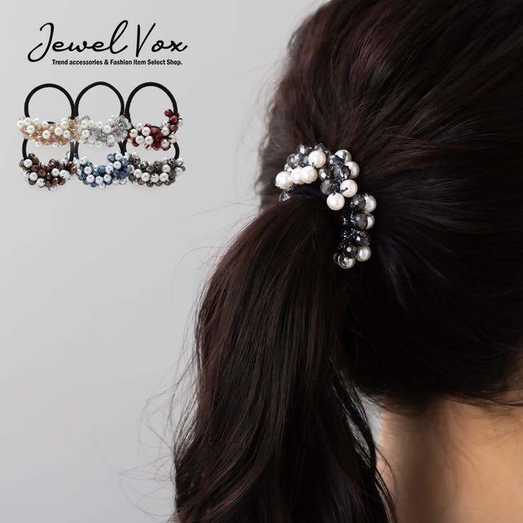 ヘアゴム ヘアアクセサリー レディース | Jewel vox | 詳細画像1 
