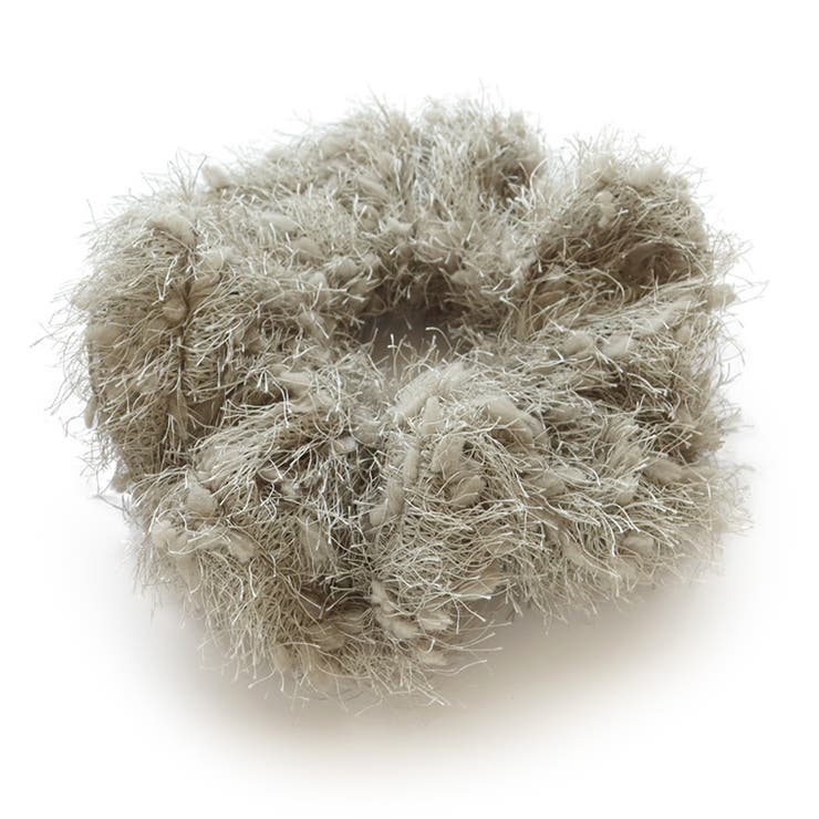 ベージュ | シュシュ ヘアゴム ヘアアクセサリー | Jewel vox