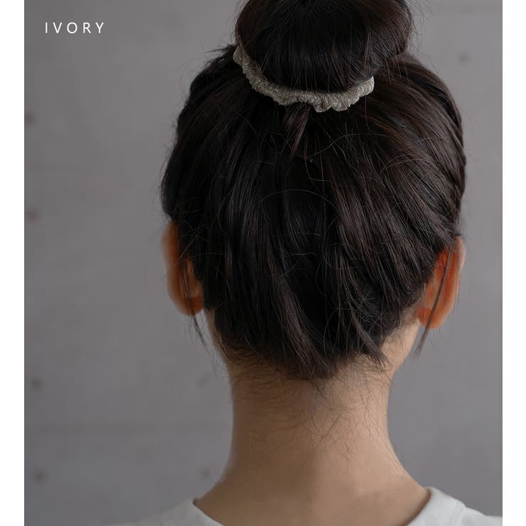 シュシュ ヘアゴム ヘアアクセ | Jewel vox | 詳細画像3 