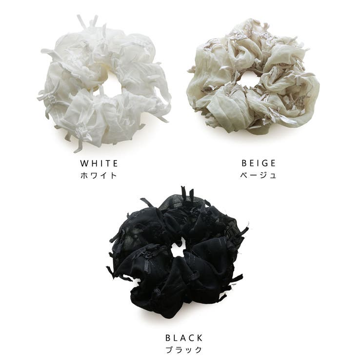 シュシュ ヘアゴム ヘアアクセ | Jewel vox | 詳細画像12 