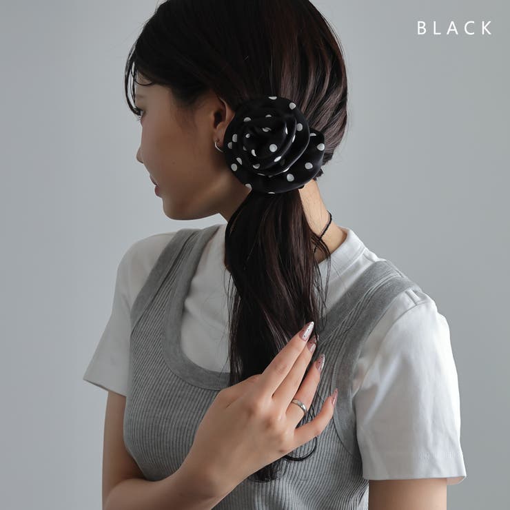 シュシュ ヘアゴム ヘアアクセ[品番：VX000008816]｜Jewel vox