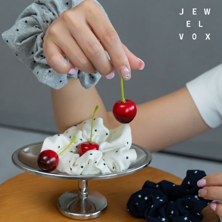 シュシュ ヘアゴム ヘアアクセ | Jewel vox | 詳細画像1 