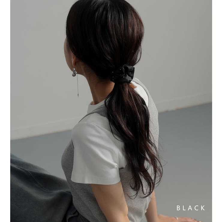 シュシュ ヘアゴム ヘアアクセサリー | Jewel vox | 詳細画像2 