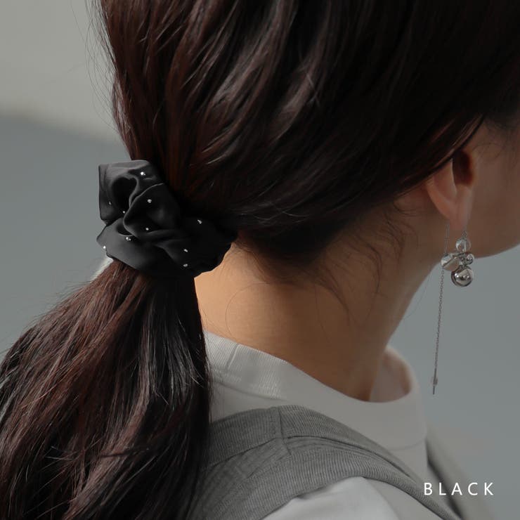 シュシュ ヘアゴム ヘアアクセサリー | Jewel vox | 詳細画像3 