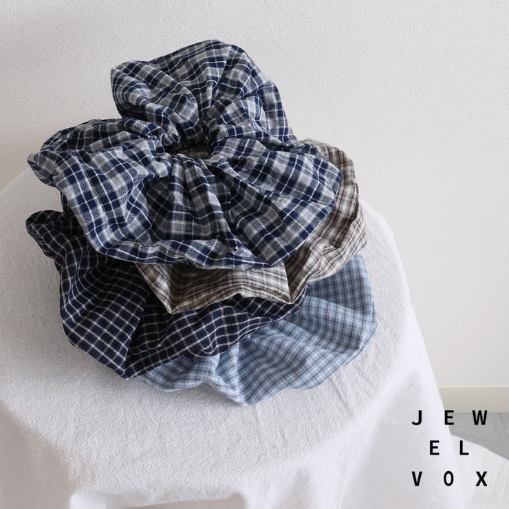 シュシュ ヘアゴム ヘアアクセサリー | Jewel vox | 詳細画像1 