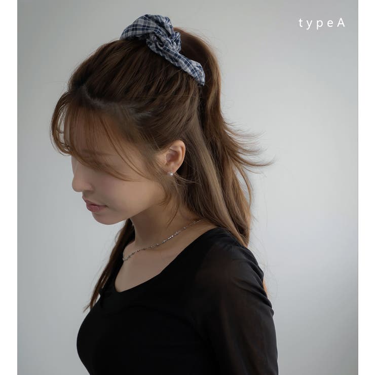 シュシュ ヘアゴム ヘアアクセサリー | Jewel vox | 詳細画像2 