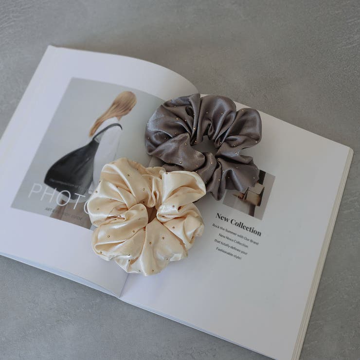 シュシュ レディース ヘアゴム | Jewel vox | 詳細画像7 