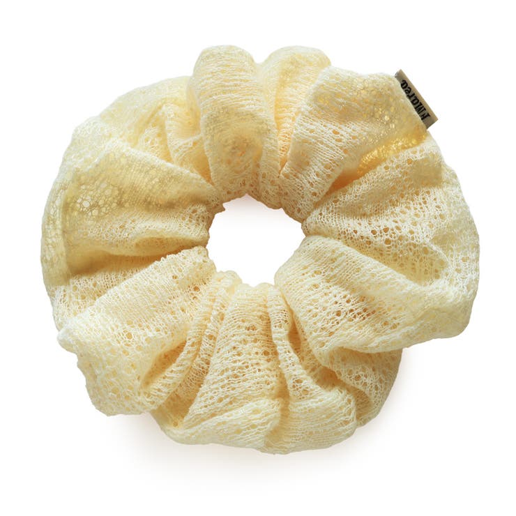 イエロー | シュシュ ヘアゴム ヘアアクセサリー | Jewel vox