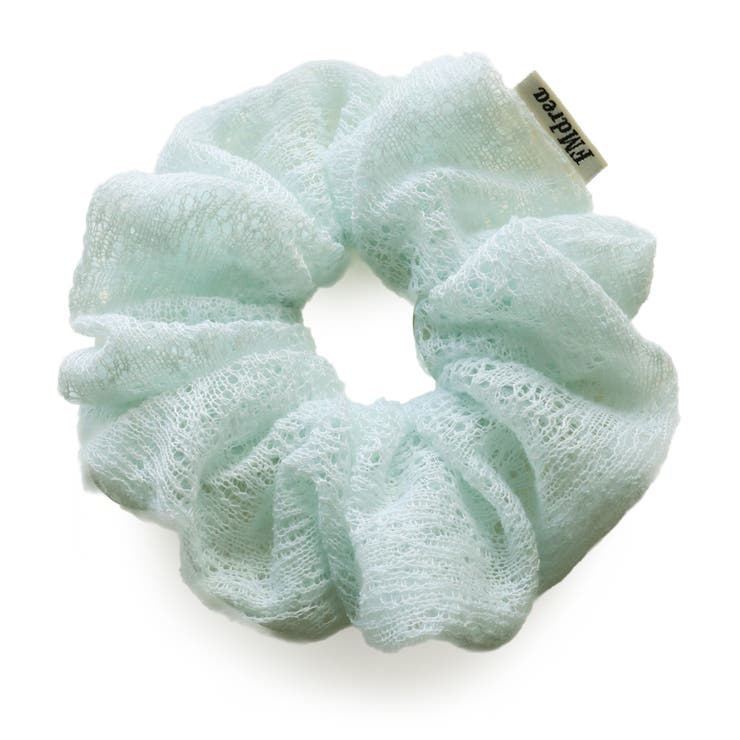 ブルー | シュシュ ヘアゴム ヘアアクセサリー | Jewel vox