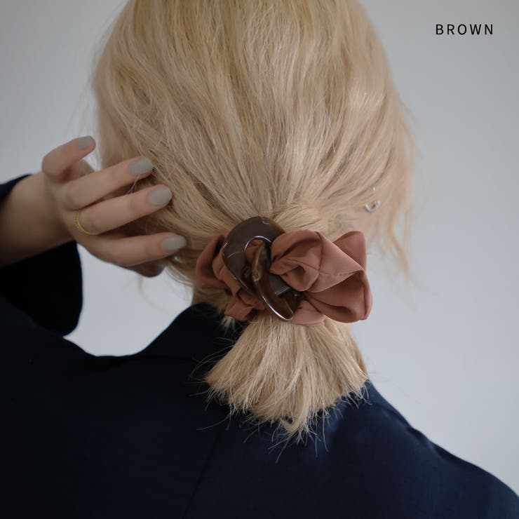 シュシュ ヘアゴム ヘアアクセ[品番：VX000006711]｜Jewel vox