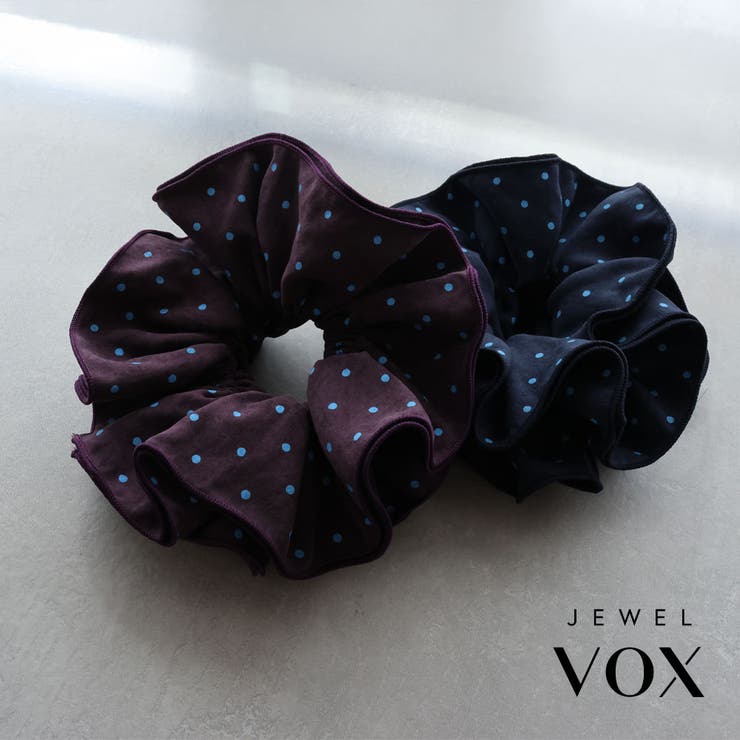 シュシュ ヘアゴム ヘアアクセサリー | Jewel vox | 詳細画像1 