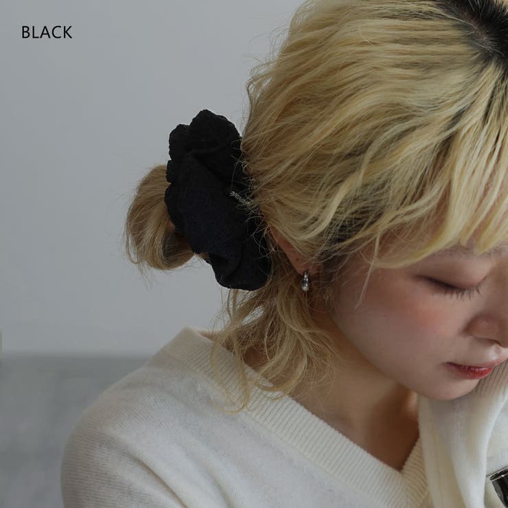 シュシュ ヘアゴム ヘアアクセサリー | Jewel vox | 詳細画像5 