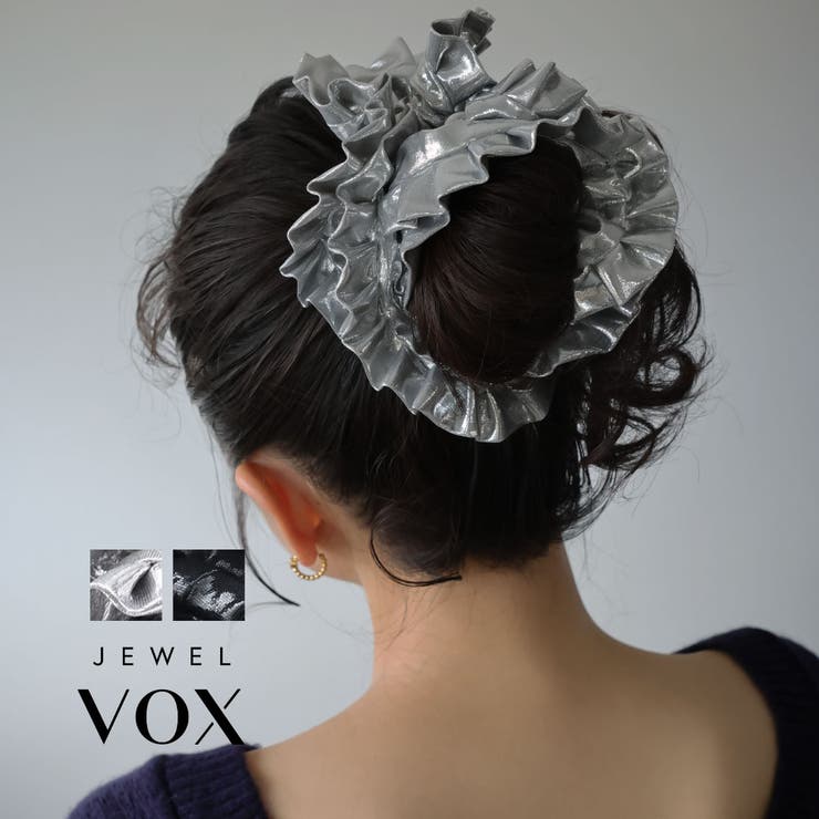 シュシュ ヘアゴム ヘアアクセサリー[品番：VX000009481]｜Jewel vox