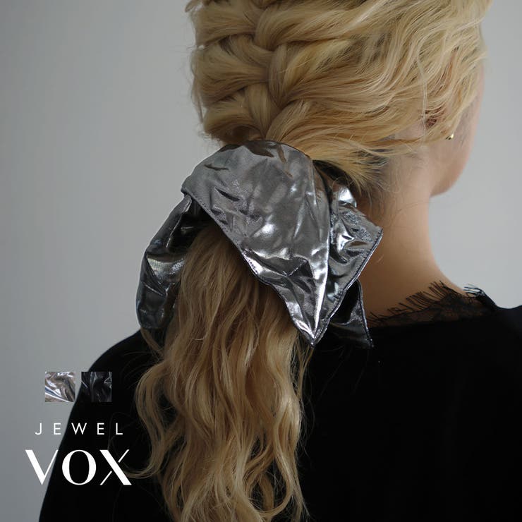 シュシュ ヘアゴム ヘアアクセサリー | Jewel vox | 詳細画像1 