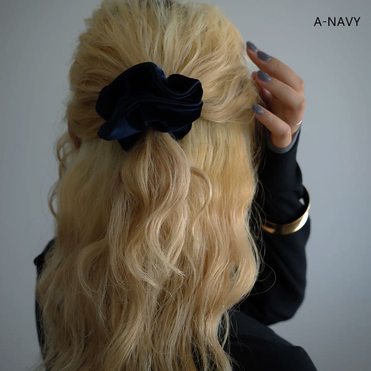 シュシュ ヘアゴム ヘアアクセサリー[品番：VX000009490]｜Jewel vox