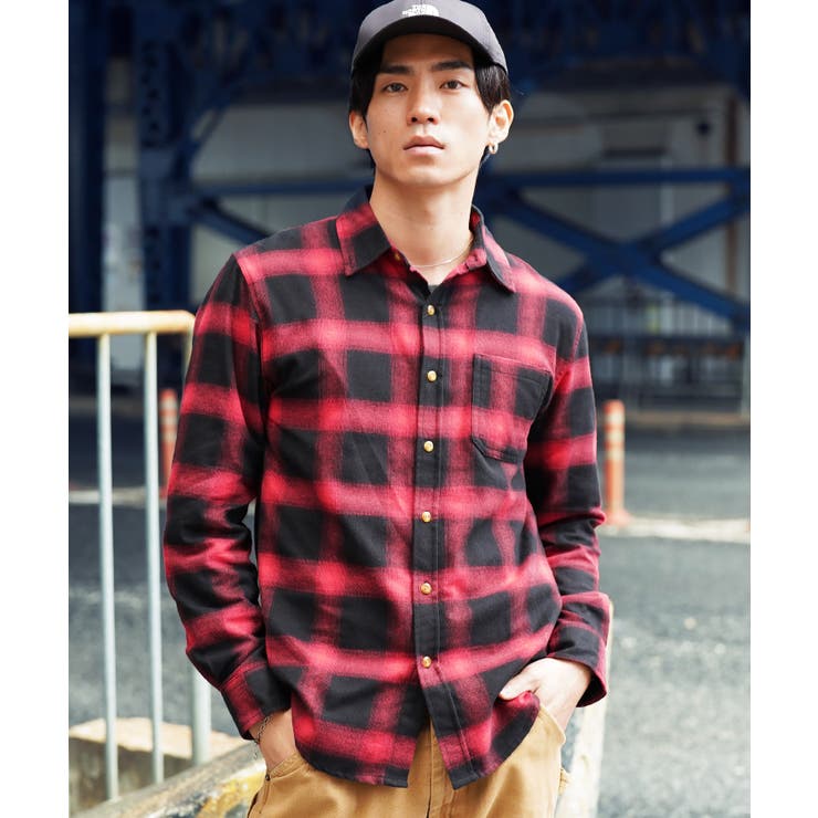 チェックシャツ メンズ ネルシャツ[品番：JG000012791]｜JIGGYS SHOP