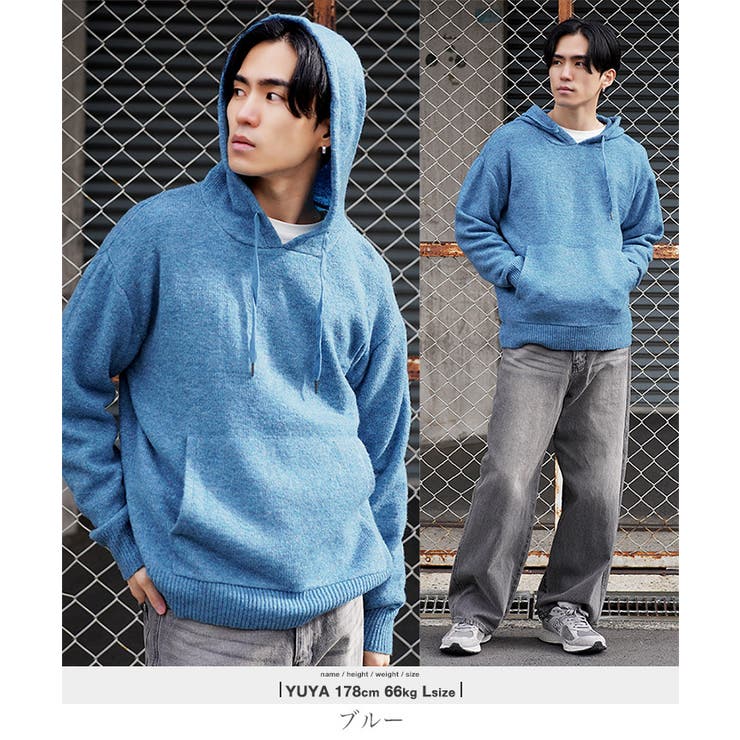 プルオーバー パーカー メンズ[品番：JG000014385]｜JIGGYS SHOP
